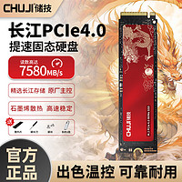 CHUJI 储技 长江存储ssd固态硬盘m.2  NVMe 国风系列-M2固态1T