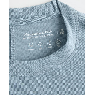 Abercrombie & Fitch 男装女装装 24春夏小麋鹿休闲圆领短袖T恤 358707-1 浅蓝色 XS (170/84A)