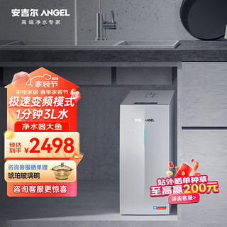 ANGEL 安吉尔 J3369-ROB60T 反渗透纯水机 1200G 银色