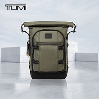 TUMI 途明 Alpha Bravo系列 男士双肩包 0232702OLVG 橄榄绿 中号