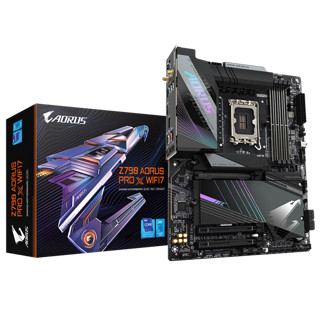 技嘉（GIGABYTE）技嘉 Z790M/Z790  小雕 雪雕 超级雕 电脑主板DDR4/5 Z790 AORUS PRO X WIFI7电竞雕