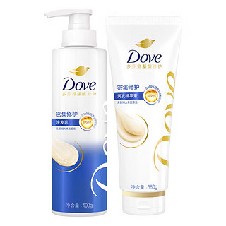 Dove 多芬 洗护套装400g+380g（再赠清护发250g）