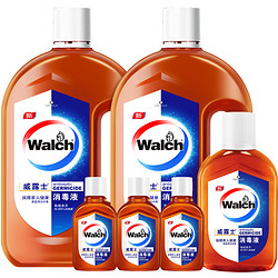 Walch 威露士 消毒液衣物家居地板清洁非84次氯酸消毒水 松香800mlx2+170ml+60mlx3