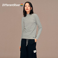 DifferentRiver2023秋冬季旷野系列-女款罗纹打底T恤