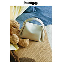 WARMSTUDIO 古良吉吉 KUNOGIGI古良吉吉軟煙盒包包女小眾設計高級感白色小包手提斜挎包