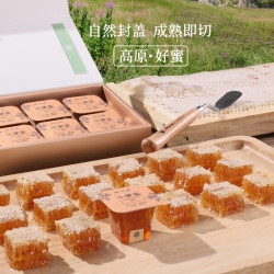 时之蜜 高原蜂巢蜜纯正天然土蜂蜜原蜜独立包装小巢蜜蜂蜜
