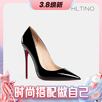 H.L.TINO 女士红底高跟鞋