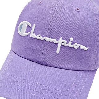 Champion 棒球帽女式帽子刺绣撞色弯檐遮阳帽鸭舌帽显脸小