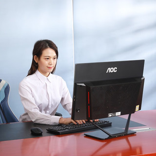  AOC/冠捷 A24936H6G16250 RTX4060独显 一体机电脑  14代i7/RTX4060独显/32G+1T固态 1920*1080 i7-14700F RTX 4060 32GB 1TB