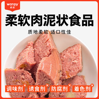 Wanpy 顽皮 狗罐头狗湿粮泰迪金毛幼犬成犬老年犬狗粮狗零食狗罐头375g 牛肉蔬菜*3罐