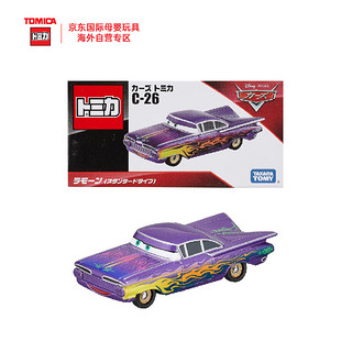 TAKARA TOMY 多美合金车 赛车总动员系列 紫色雷蒙 儿童车模玩具C-26