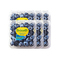 88VIP：DRISCOLL'S/怡颗莓 Driscoll's怡颗莓云南蓝莓125g*6盒中果单果14-18mm蓝莓鲜果包邮