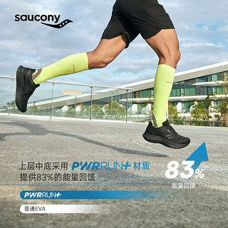 saucony 索康尼 Tide浪潮2体测训练中考体育减震保护轻量透气跑步鞋