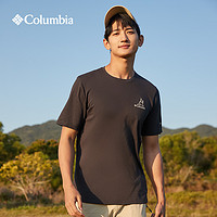 哥伦比亚 户外男女吸湿透气运动旅行野营短袖T恤AE8827