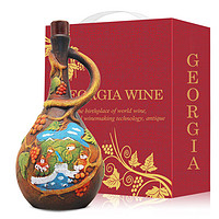 Dugladze 独格拉则 Dugladz陶罐红酒 美景干红葡萄酒750ml*1瓶 格鲁吉亚原瓶进口