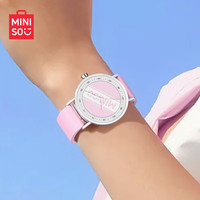 名创优品(MINISO)潮流新势力手表男女同款电子表简约机械风防水运动腕表青少年初高中生石英国表瑞士品质