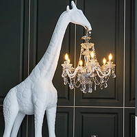 MOJUE 摩爵 长颈鹿落地灯北欧风艺术设计感高级感展厅个性创意现代网红灯 长颈鹿高4米（不含灯具）