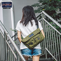 JANSPORT 杰斯伯 复古邮差包男校园单肩ipad包潮流斜挎包潮包4QV5