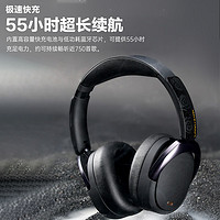 EDIFIER 漫步者 LS880NB pro龙吟头戴式主动降噪蓝牙耳机双金标认证联名版