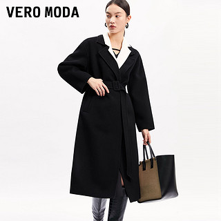 【100%绵羊毛】Vero Moda毛呢大衣优雅长款外套女