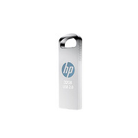 HP 惠普 v206w USB 2.0 U盘 银色 32GB USB-A