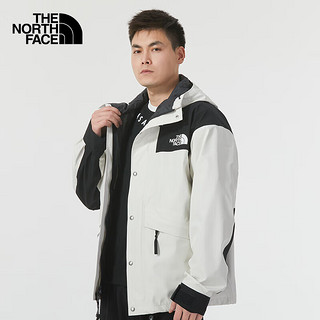 The North Face北面1986外套男复刻ICON款春季户外登山服透气防水防风冲锋衣 5J5NQLI/米白色/拍小一码 M