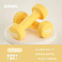 RUNWE 朗威 哑铃女士哑铃练臂肌塑形