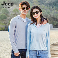 JEEP SPIRIT Jeep吉普男女同款连帽户外防晒衣