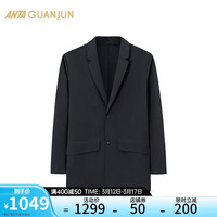 安踏(ANTA)军全天候系列丨西装外套男修身西服通勤商务上衣152410605