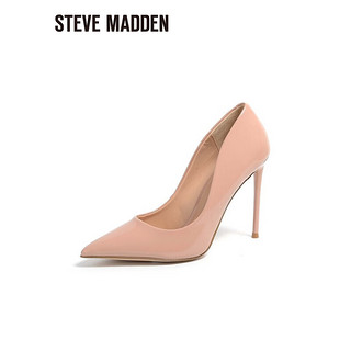 STEVE MADDEN思美登2024春季晚宴风时装超高跟单鞋女高跟鞋 VIDA 裸粉色 40