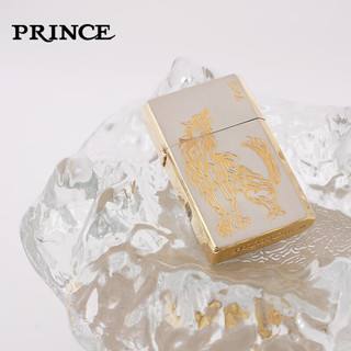 PRINCE日本王子极酷GT系列煤油防风续航打火机煤友龙+狼雕刻金属 GTPR-Dragon GD（礼盒装）