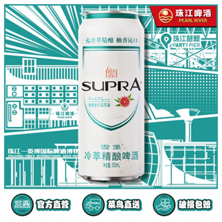 珠江啤酒 雪堡冷萃精酿啤酒500mL*3罐 小样尝鲜