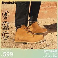 Timberland 踢不烂男鞋大黄靴马丁靴高帮户外休闲皮革|37578 37578M/小麦色 44