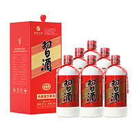 XIJIU 习酒 圆习酒 酱香型白酒  53度 500mL 6瓶 整箱装