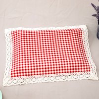 巧林儿笔记本防尘罩笔记本盖布电脑罩电脑盖巾打印机万能盖布键盘盖布 红格子 17寸以内通用（买二送一件）