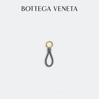 BOTTEGA VENETA葆蝶家男女同款钥匙圈BV钥匙圈 闪电灰 均码