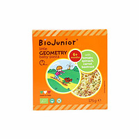 BioJunior 碧欧奇 意大利进口 婴幼儿双有机辅食意面 小几何面 175g