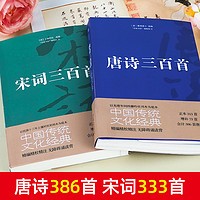 唐诗宋词三百首正版全集 全2册赠送楚辞唐诗宋词三百300首
