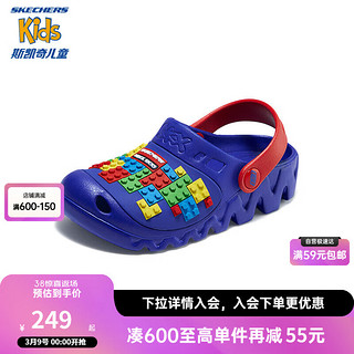 Skechers斯凯奇402226L待优化 蓝色/多彩色/BLMT 32