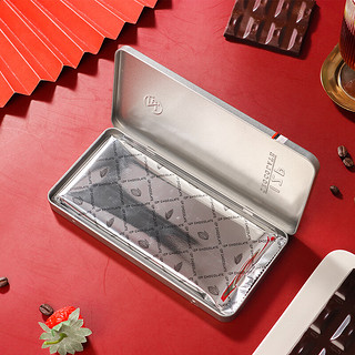 IZP72%榛子黑巧克力铁盒装100g 代餐休闲食品俄罗斯 榛子味 盒装 100g 72%铁盒