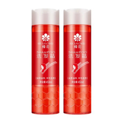 BEE&FLOWER 蜂花 上海蜂花洗发精450ml*2瓶洗发水男女控油去屑止痒洗发露国货红瓶