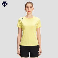 DESCENTE迪桑特WOMEN’S RUNNING系列女士短袖针织衫夏季 YE-YELLOW 2XL (180/96A)