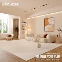 布迪思 BUDISI威尔顿机织地毯客厅轻奢加厚卧室房间沙发地垫办公室地毯可 安哥拉01 160*230CM