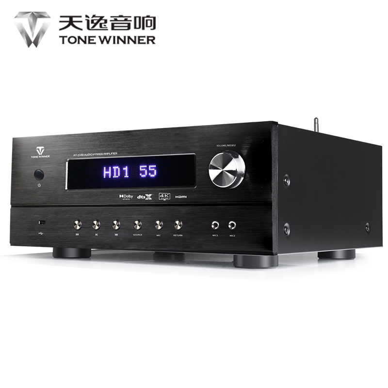 TONEWINNERWinner/天逸AT-2180功放全景声影院专业蓝牙大功率5.1.2影K功放机