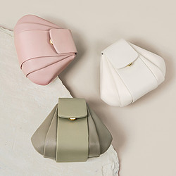 织造司贝壳包初手提包女小众设计师款包包2024新款单肩斜挎手拿包