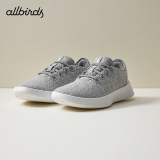 Allbirds Wool Runner 2 春羊毛休闲鞋第2代透气男女运动鞋 中灰色 41.5 男码