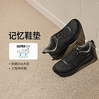 SKECHERS 斯凯奇 运动鞋四季休闲运动健步跑步鞋男鞋低帮绑带缓震舒适118220