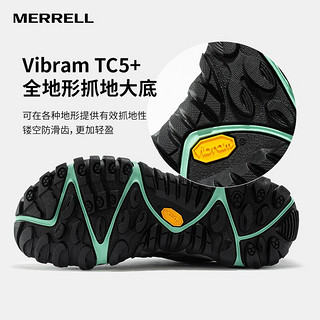 迈乐（Merrell）户外鞋男女款户外徒步溯溪鞋ALLOUTBLAZE轻便透气耐磨防滑休闲鞋 J65022黑（女） 38