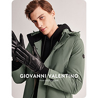 GIOVANNI VALENTINO 卓凡尼·华伦天奴 卓凡尼华伦天奴羽绒服男士冬季保暖羽绒外套中长款易打理