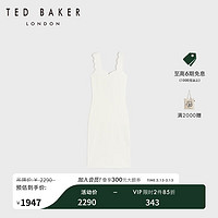 Ted Baker2024春季女士修身吊带针织长款连衣裙274546A 象牙色 2